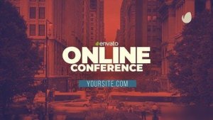 Videohive Online Conference - Event Promo Openers template preview