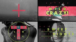 Sexy Grunge Opener Video Displays template preview