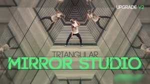 Videohive Triangular Mirror Studio - After Effects Templates Openers template preview