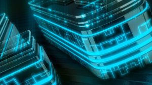 Videohive Neon Technology Logo Logo Stings template preview