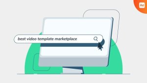 Videohive Flow Search Bar Logo Reveal Logo Stings template preview