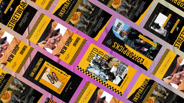 Videohive Rachet Streetwear Instagram Reel Product Promo template preview