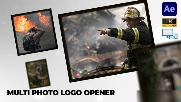 Videohive Multi Photo Logo Opener 43491713 Openers template preview