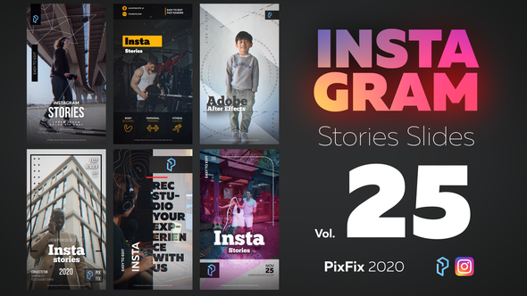 Videohive Instagram Stories Slides Vol. 25 Product Promo template preview