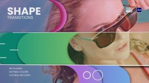 Videohive Shape Transitions Elements template preview