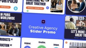 Videohive Creative Agency Slider Promo 47625722 Product Promo template preview