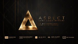 Videohive Aspect | Logo Reveal Logo Stings template preview