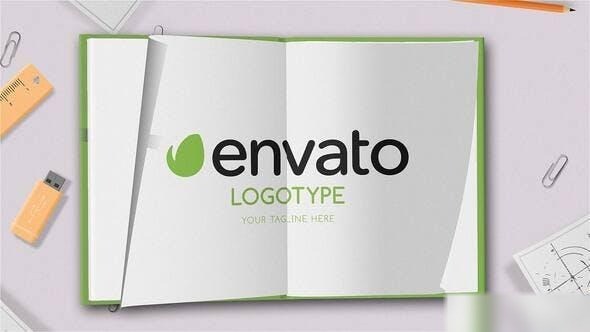 Videohive Corporate Book Intro Logo Stings template preview