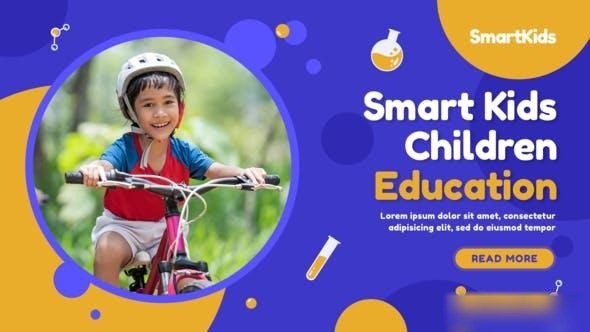 Videohive Smart Kids Education Promo Openers template preview