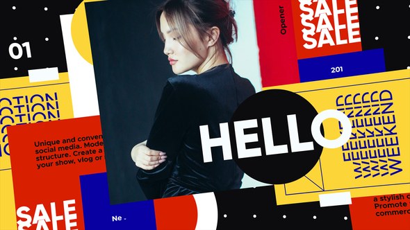 Videohive Trendy Fashion Opener Openers template preview