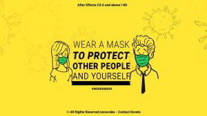 Videohive Coronavirus Animation Stay Safe Openers template preview