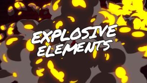 Videohive Explosive Elements // After Effects Elements template preview