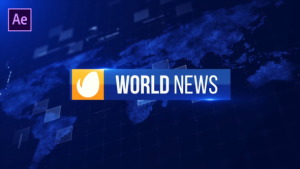 World News Package Video Displays template preview