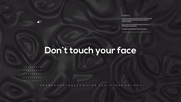 Videohive Coronavirus Pandemic Typography Stomp Opener Openers template preview