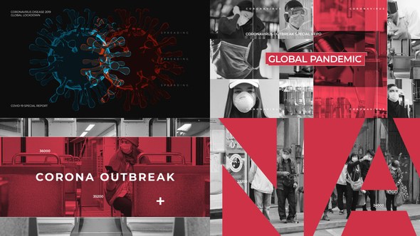 Videohive Coronavirus Intro 26272939 Openers template preview