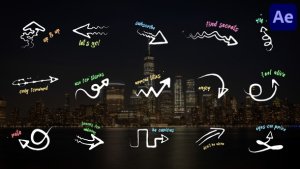 Videohive Arrows And Titles for After Effects Titles template preview