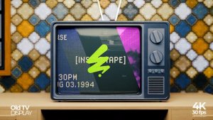 Videohive Old TV Mockup Display 57922516 Video Displays template preview