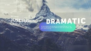 Videohive Cinematic Slideshow 21258047 Openers template preview
