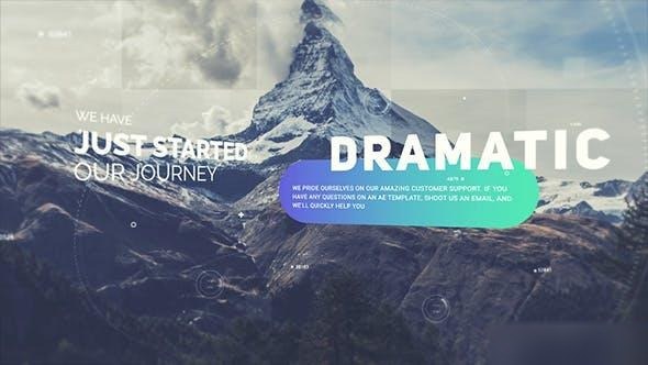 Videohive Cinematic Slideshow 21258047 Openers template preview