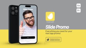 Videohive Slide App Promo Product Promo template preview