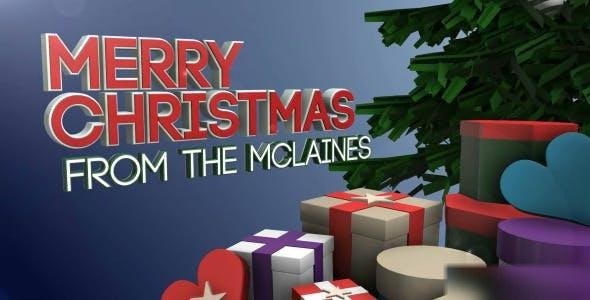 Videohive Christmas Greetings 6237989 Openers template preview