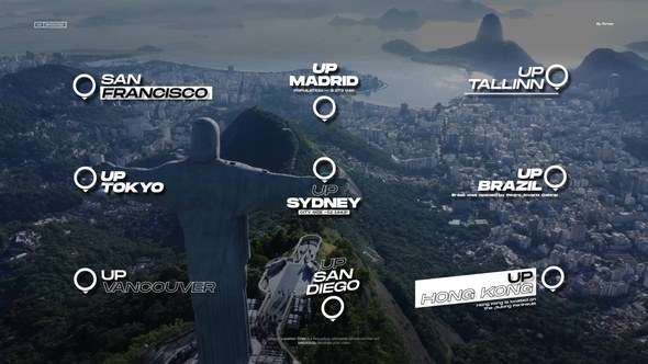 Videohive Location Titles +RGB  AE Titles template preview