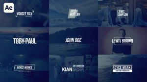 Videohive Modern Titles Pack 56161372 Titles template preview