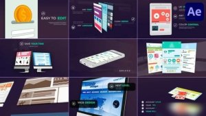 Videohive Website Presentation Pack for After Effects Openers template preview