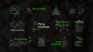Videohive Christmas Titles 48999619 Titles template preview