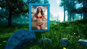 Videohive Photo Gallery In Forest Video Displays template preview