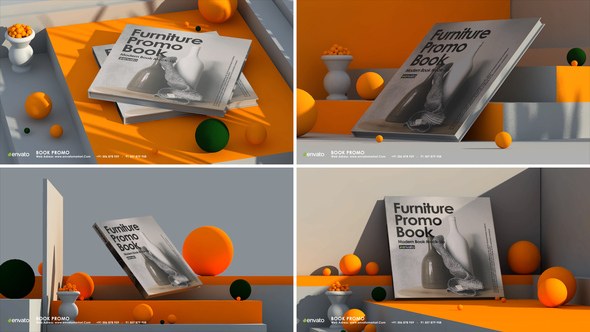 Videohive Book Promo V2 Product Promo template preview