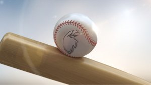 Videohive Baseball Logo On Ball Logo Stings template preview