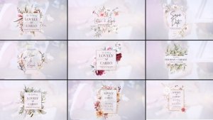 Videohive Wedding titles 52884323 Video Displays template preview