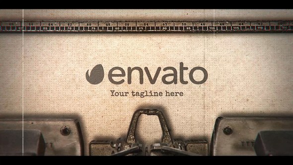 Videohive Typewriter Stomp Intro Openers template preview
