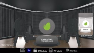 Videohive Marketing Professionals Logo Stings template preview