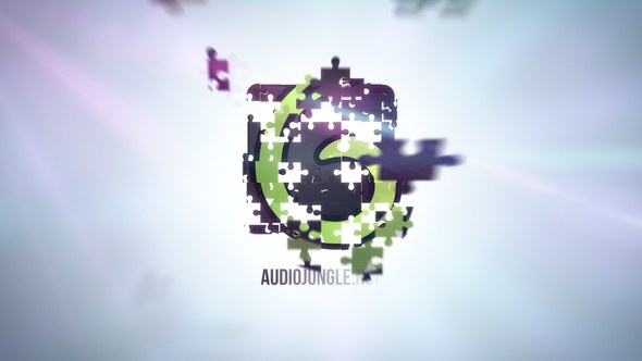 Videohive Puzzle Clean Logo Logo Stings template preview