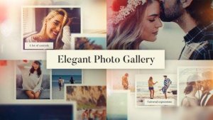 Videohive Elegant Photo Gallery Video Displays template preview