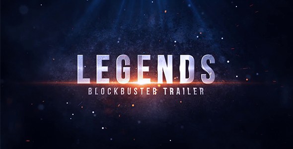 Videohive Legends Blockbuster Trailer Openers template preview
