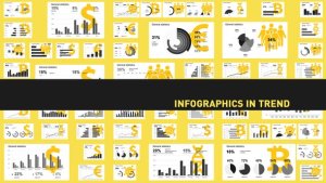 Videohive Infographics in trend Infographics template preview