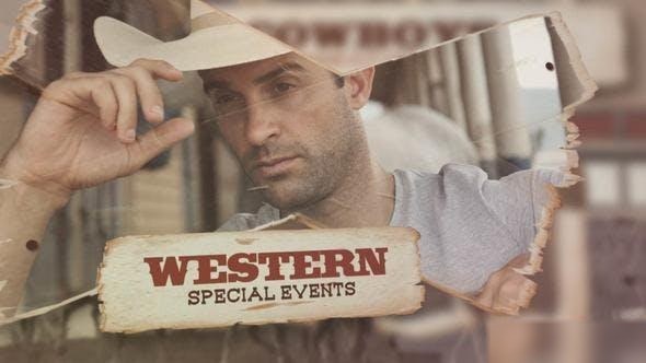 Videohive Western Opener Openers template preview