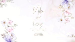 Videohive Wedding Intro V8 Openers template preview