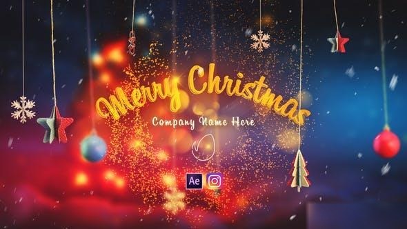 Videohive Christmas Intro 22870905 Openers template preview