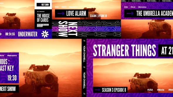 Videohive Creative Broadcast Package Broadcast-packages template preview