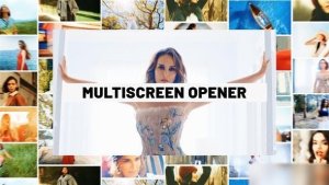Videohive Multiscreen Intro I Mosaic Opener Openers template preview