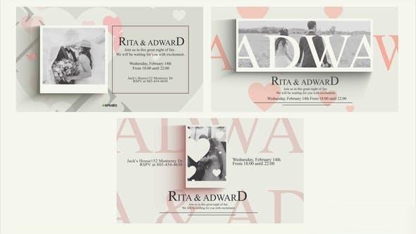 Videohive Wedding Invitation 51210325 Openers template preview