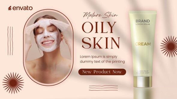 Videohive Cosmetics & Beauty Product Slideshow Product Promo template preview