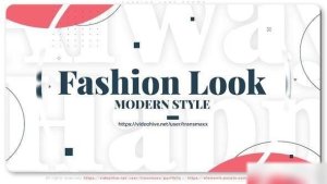 Videohive Fashion Look Promo Openers template preview