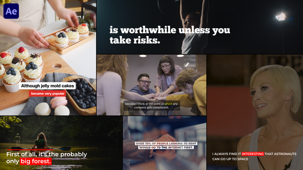 Videohive Titles & Subtitles Titles template preview