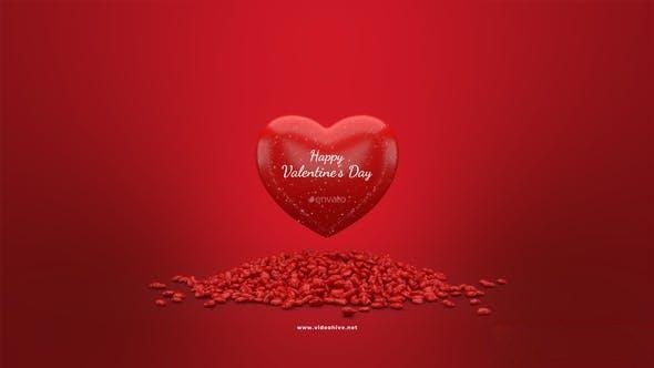 Videohive Valentine's Day Logo Reveal 43105894 Logo Stings template preview