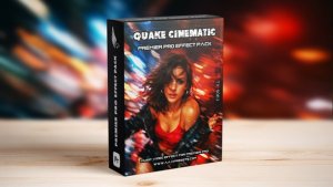 Quake Shake Cinematic Transitions for Premiere Pro Premiere Pro template preview
